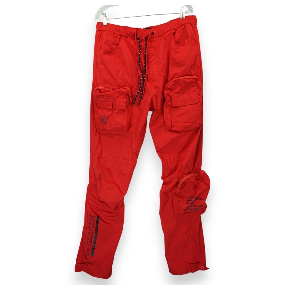 Smoke Rise Red Cargo Pants‎ Men's Size XL ~ EUC